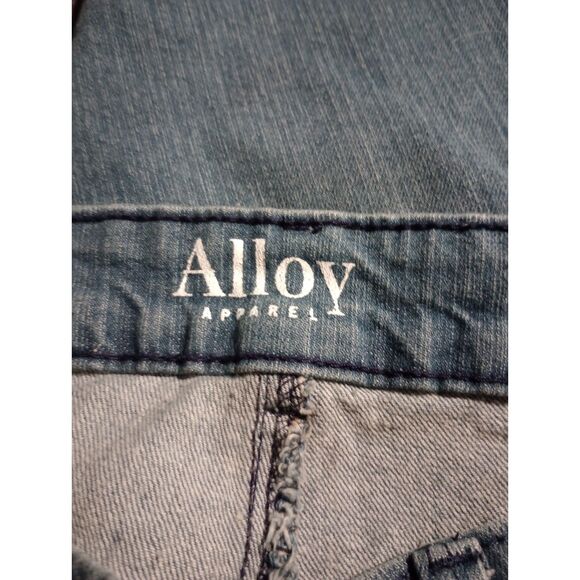 Alloy Apparel Junior's Size 13 X 35 Tall Cybill Mid Rise Skinny Jeans - Vintage - Picture 7 of 9
